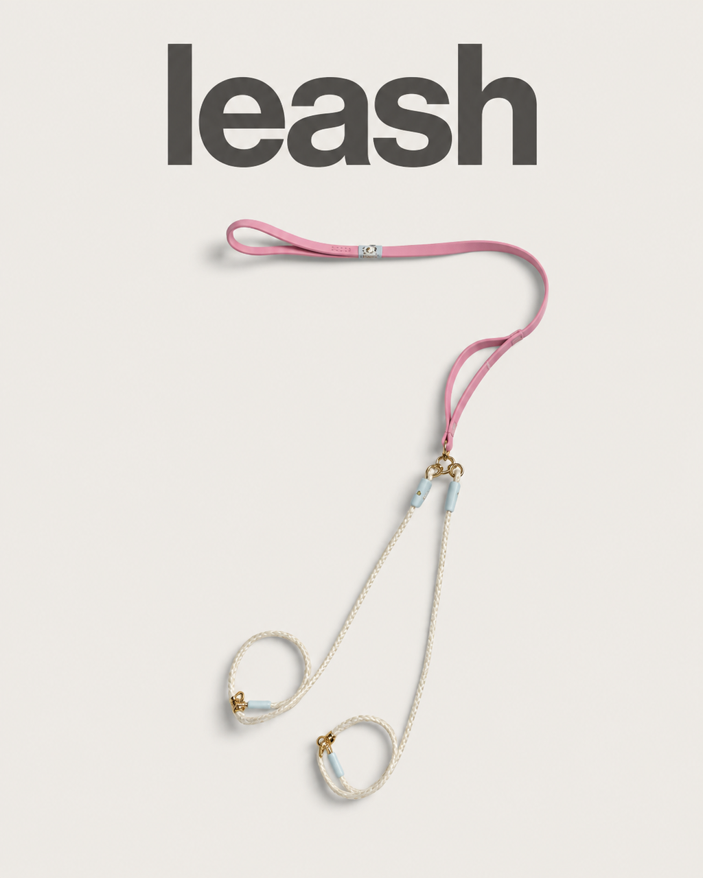 byviolla-dual-dog-leash-pink