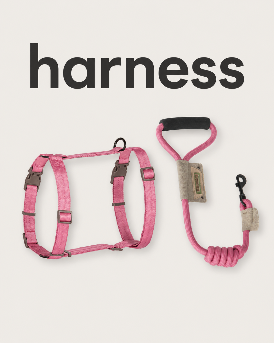 ByViolla Everyday Strong Harness & Leash Set